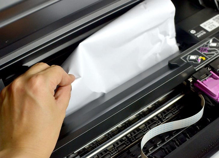 نحوه رفع گرفتگی کاغذ در چاپگر